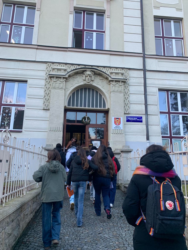 Accoglienza nella scuola di Humpolec - Day 2 Repubblica Ceca