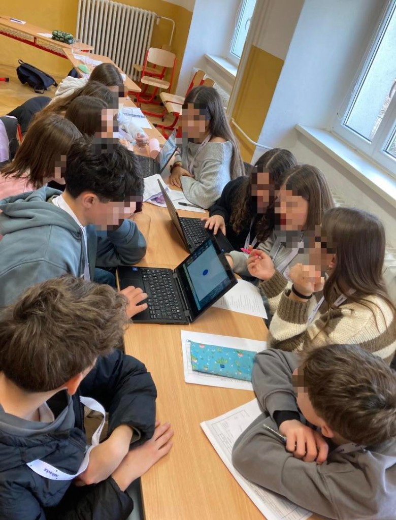 Display informativo della scuola di Humpolec - Day 2 Repubblica Ceca