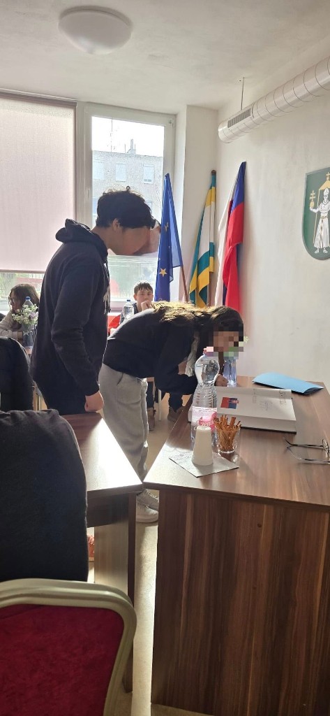 Incontro istituzionale con il Sindaco di Pribeta durante il Day 4